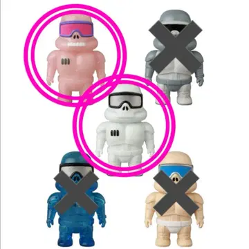 VAG 시리즈 45 [스페이스 컨트롤러] 소프트 비닐 가챠 (2종 세트)