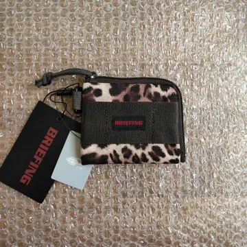 브리핑 BEAMS 별주 LEOPARD COIN PURCE 새상품