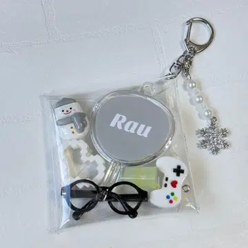 참 부착 부품 세트 파우치 SnowMan 라울 덕질 멘카라