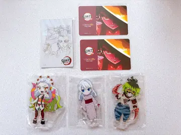 귀멸 타락천녀 기유타로 아크릴 스탠드 카드