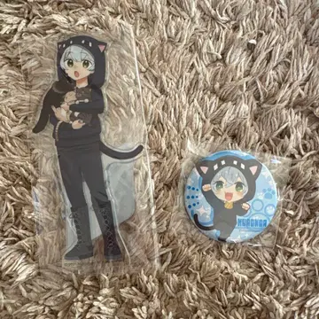 일상조 크로노아 아크릴 스탠드 캔뱃지