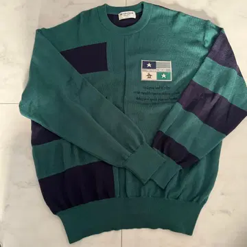 Munsingwear 국기 모티브 니트