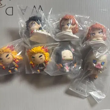 귀멸의 칼날 미니 피규어 세트