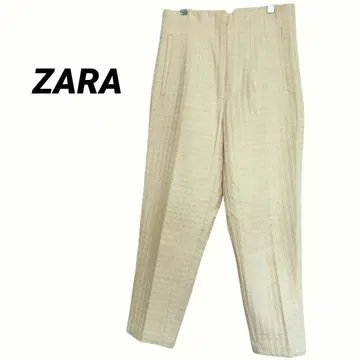 2772M 자라 ZARA 캐주얼 팬츠 크롭 슬랙스 하의