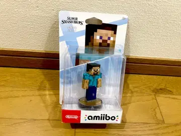 [ 새상품 ] amiibo 스티브 슈퍼 스매시브라더스