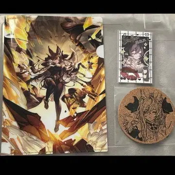 가레온 트랙션 혜택 코스터 클리어 파일 사진풍 카드