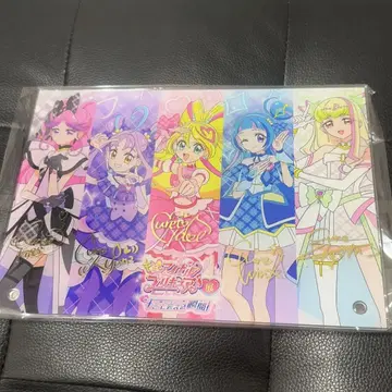 너와 아이돌 프리큐어전 금박 아크릴 보드 입장객 특전 B 키미프리전
