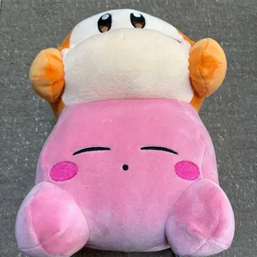 캐릭터 봉제 인형 핑크 오렌지