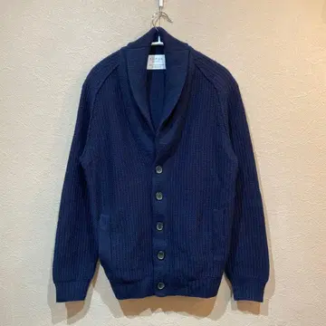 EDIFICE 에디피스 가디건 니트 울 네이비 사이즈 46