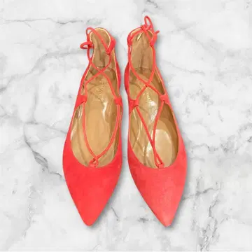 [ 새상품 ] 사이즈 37 정가 78,000 스웨이드 플랫슈즈