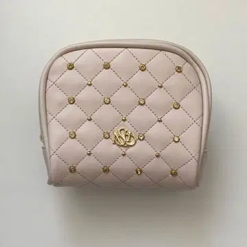 SNIDEL HOME 비쥬 퀼팅 파우치 핑크