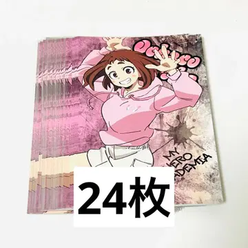 나의 히어로 아카데미아 유어 넥스트 엽서 우라라카 오챠코