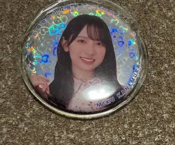 히나타자카46 카네무라 미쿠 5번째 히나탄탄사이 레어 키라 캔뱃지