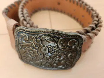 가죽 장식 버클 벨트