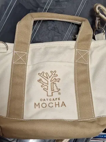 고양이 카페 mocha 오리지널 토트백