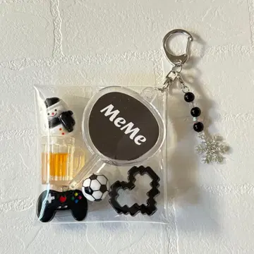 참 부품 파우치 SnowMan 메구로 렌 덕질 멘카라