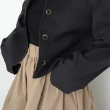 스텐 칼라 자켓