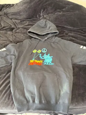 라지 남성용 후드티