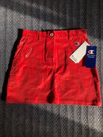 챔피온 Champion 스커트 M 사이즈 살몬 핑크