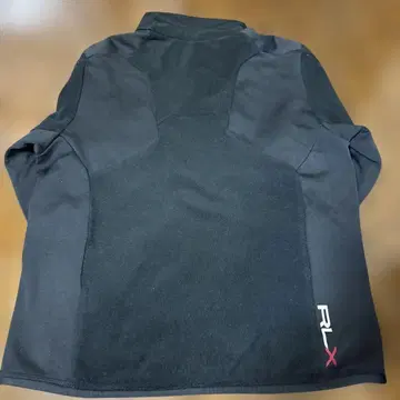 RLX 블랙 플리스 자켓