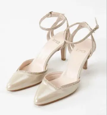 AIMER 글리터 스트랩 펌프스 23.5cm 결혼식 파티