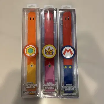 USJ 슈퍼 닌텐도 월드 파워 밴드 3개