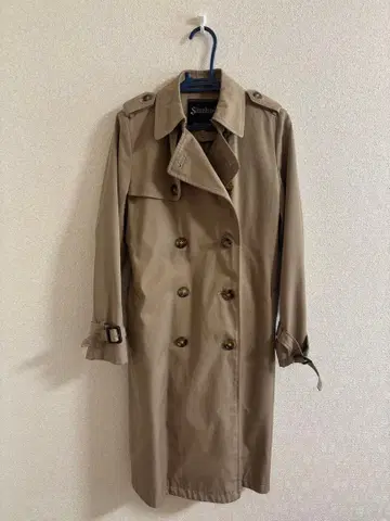 Simplicit 베이지 트렌치코트 38