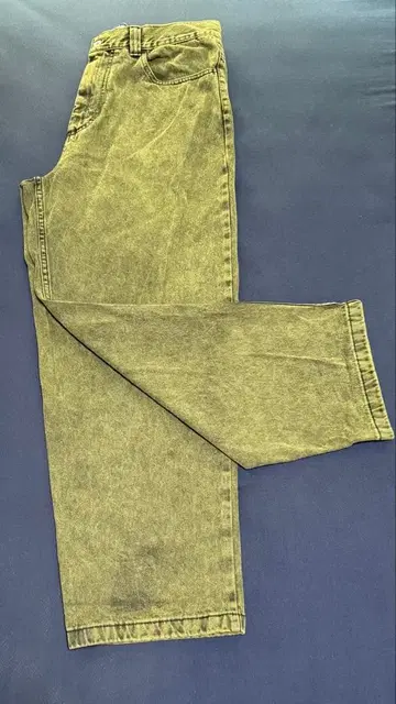 BIG BOY 올리브 그린 데님 L