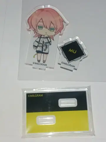 MILGRAM 일심 SD 캐릭터 아크릴 스탠드 무우