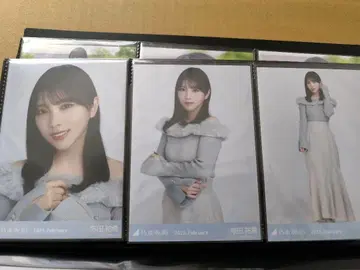 노기자카46 브로마이드 요다 유키 2025 오프숄더 니트 3종 컴프