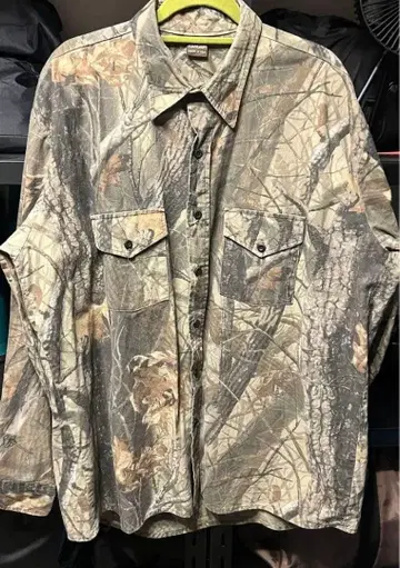 RANGER 밀리터리 카모플라쥬 리얼트리 카모 긴팔 셔츠 XL