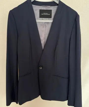 노카라 자켓 네이비 38