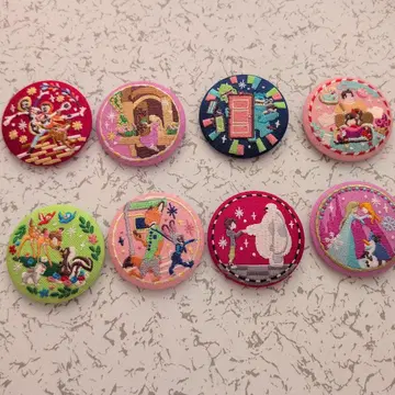 디즈니 자수 캔뱃지