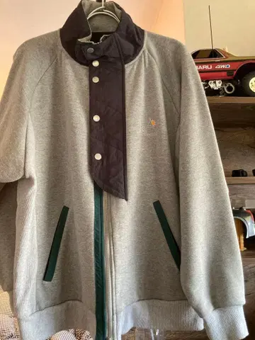 go slow caravan 자켓 그레이/네이비