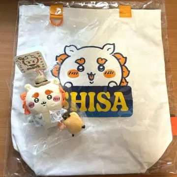 시사 외출 마스코트 토트백