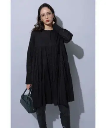 Arpege story 티어드 미니 원피스