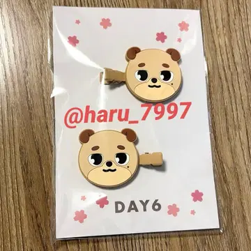 DAY6 데니멀즈 도운 DON 헤어 클립 ForeverYoung 요코하마