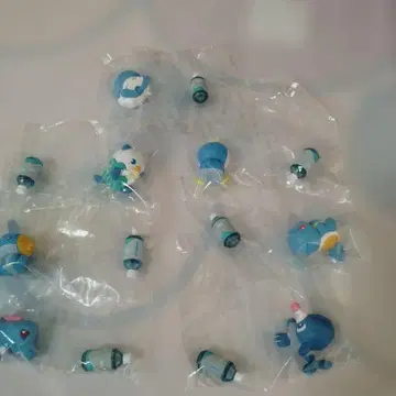 포켓몬 맛있는 물 피규어 전 7종 세트