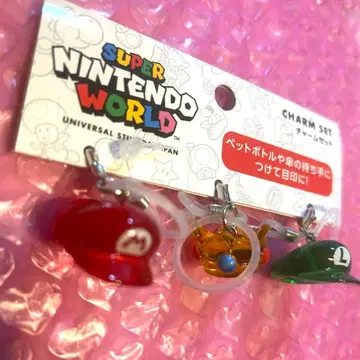 USJ 한정판 슈퍼 마리오 메지루시 참 닌텐도