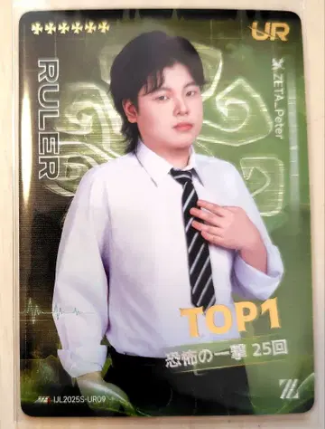 IJL 카드 2025년 여름 UR ZETA Peter