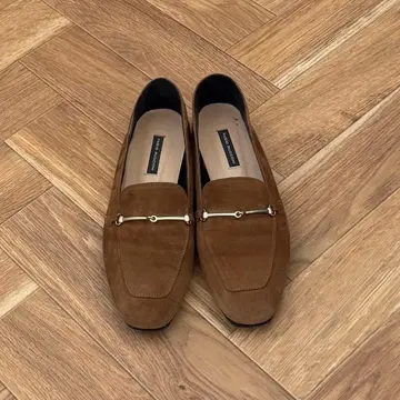 파비오 루스코니 플랫슈즈 37 브라운