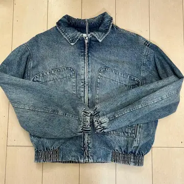 ZARA 워시드 데님 자켓