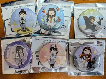 패배 히로인이 너무 많아! x 타케시마 수족관 콜라보 캔뱃지 6종 세트