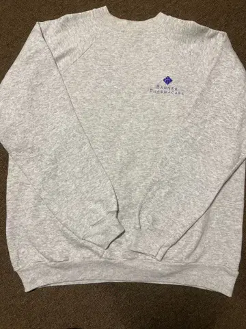 헤인즈 90s 그레이 맨투맨 XL 기업