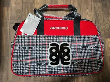 알치비오 ARCHIVIO 2024년 가을/겨울 글렌체크 패턴 보스턴 백