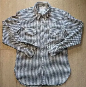 Boncoura 하운드 투스 플란넬 셔츠 36