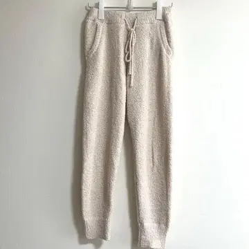 젤라또피케 심플 밑단 리브 롱 팬츠