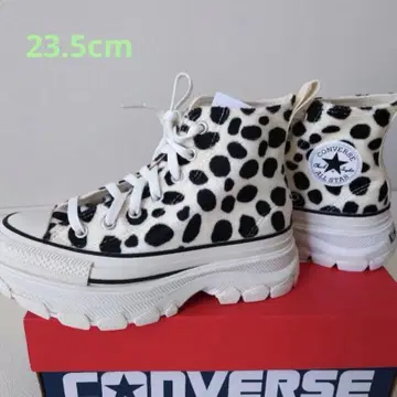 새상품 CONVERSE 컨버스 달마시안 통굽 23.5