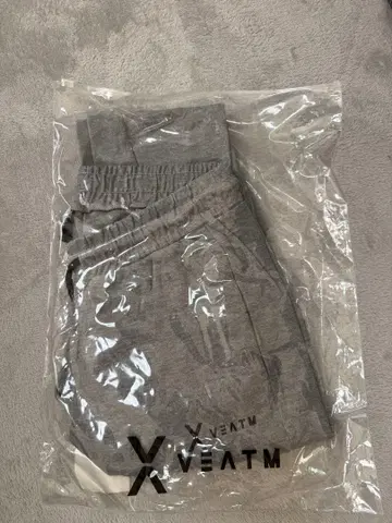 미사용 새상품 완판템 VEATM 그레이 조거 팬츠 L