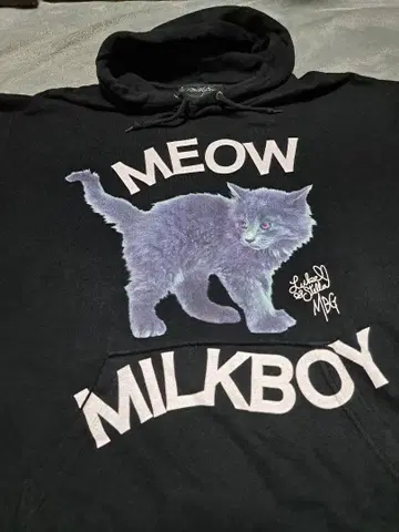 MILKBOY MEOW 고양이 후드티 BORN EXCLUSIVE